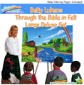 Betty Lukens Large Deluxe Set Through the Bible in Felt